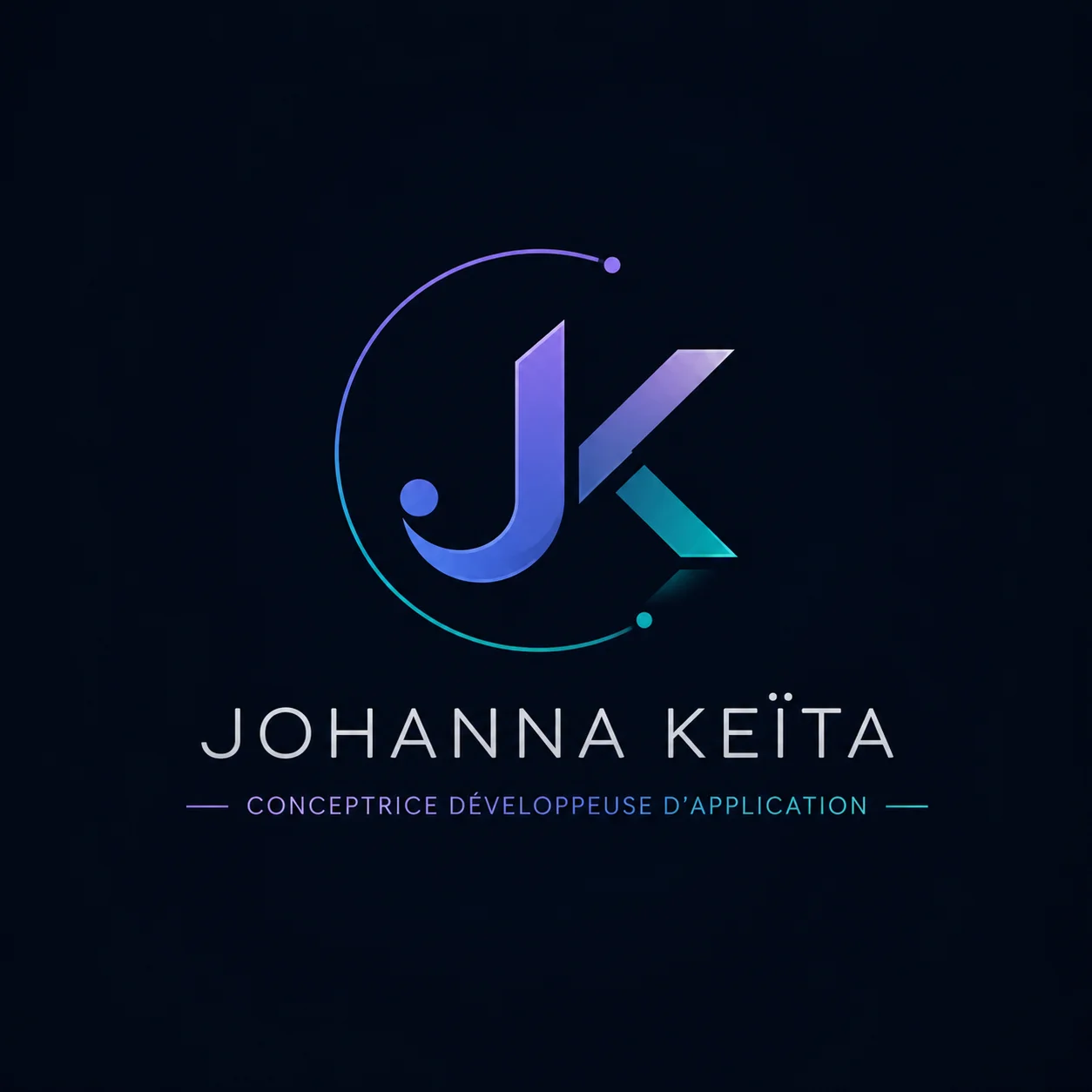 Enseigne Johanna KEÏTA conceptrice développeuse d'application